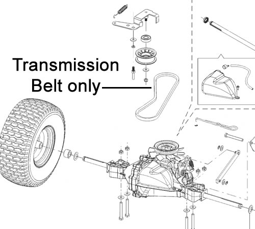 AL KO Tractor Transmission Belt 417176