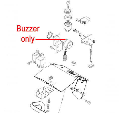 AL-KO Tractor Grass Collector Buzzer 514319