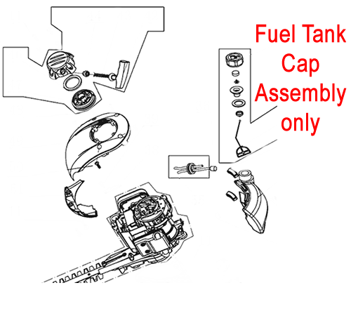 Click to view product details and reviews for Mitox Replacement Hedge Trimmer Fuel Cap Assembly Migjb25d0301 0.