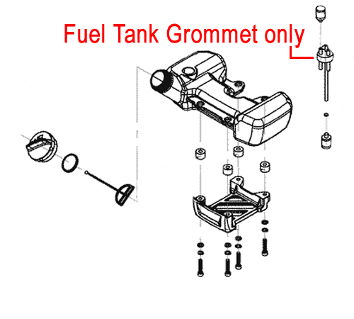 Click to view product details and reviews for Mitox Fuel Tank Grommet Mitbc431d011300 3.