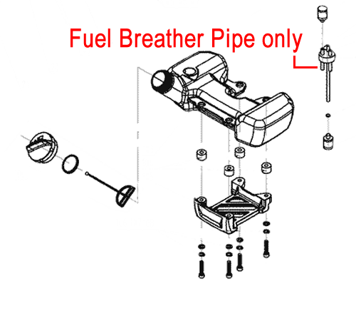 Click to view product details and reviews for Mitox Fuel Breather Pipe Mitbc431d011300 6.