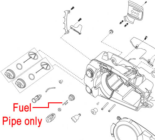 Click to view product details and reviews for Mitox Chainsaw Fuel Pipe 25x5x262 Miyd360300 1.