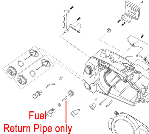 Click to view product details and reviews for Mitox Chainsaw Fuel Return Pipe Miyd360300 15.