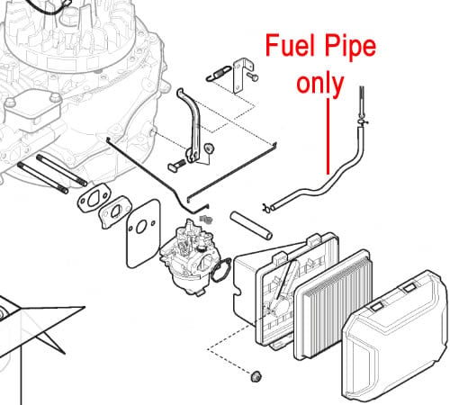 Click to view product details and reviews for Mountfield Lawnmower St170 St170ls Fuel Pipe 118551480 0.