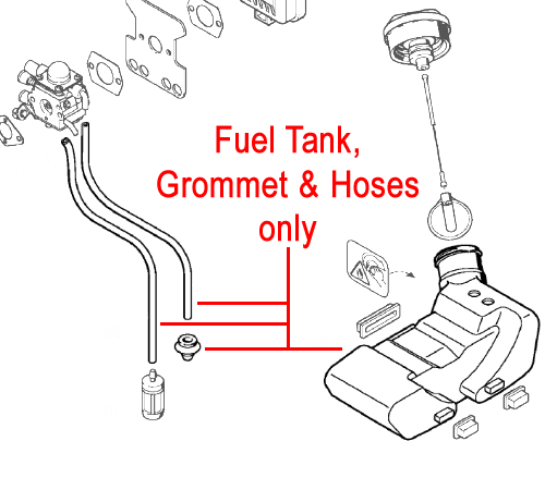 Click to view product details and reviews for Stihl Fuel Tank Grommet Hoses 4137 350 0410.