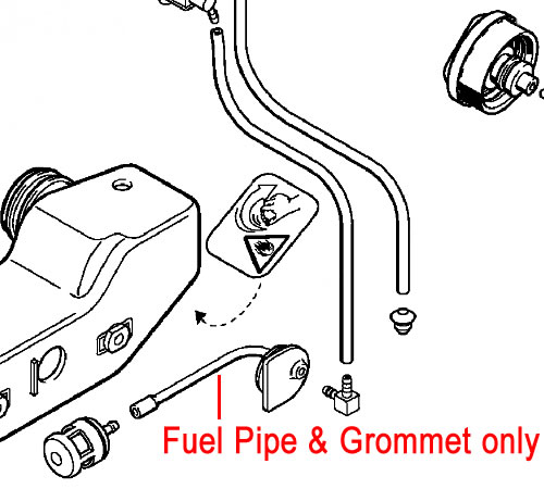 Click to view product details and reviews for Stihl Hedgetrimmer Fuel Hose Grommet 4226 358 0705.