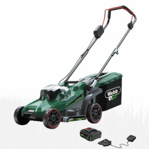 WEBB WEV20LM33B4 33cm / 14" Hand-Propelled Battery Mower (kit)