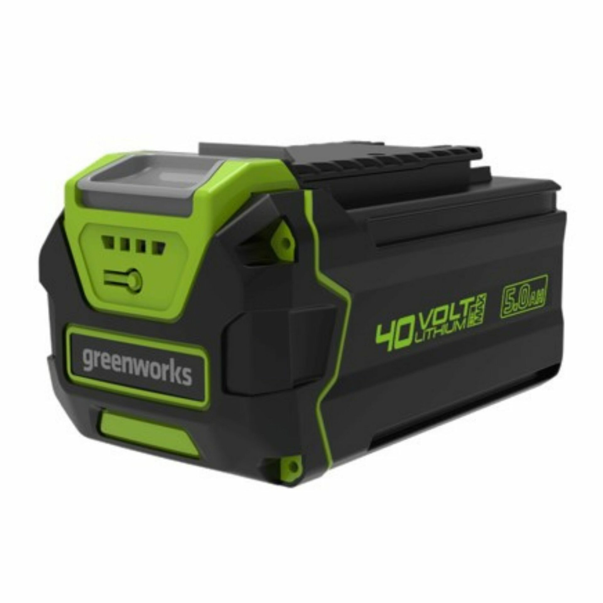 Click to view product details and reviews for Greenworks 40v 50ah Lithium Ion Battery.