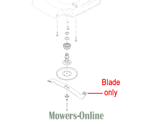 0wuvqwrh2hn.png - Mowers Online Ceiling fan blade replacement part diagram