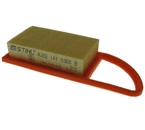 1hudmcev34l.png - Mowers Online STIHL air filter with red handle