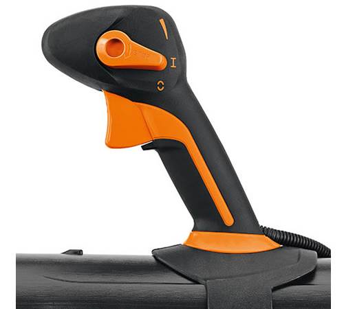 1q1wxb4z5sk.jpg - Mowers Online Barcode scanner with orange and black handle