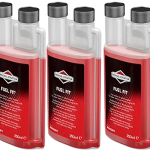 Briggs & Stratton Fuel Fit fuel additive bottles