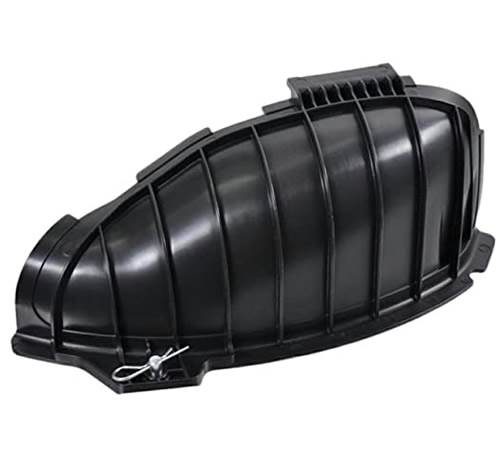441vrrqo31v.jpg - Mowers Online Black plastic lawn mower deck or housing cover.