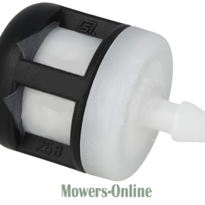 Lawn mower fuel filter cartridge