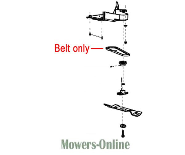 4q0cobidv0e.jpg - Mowers Online Lawn mower belt drive system parts diagram