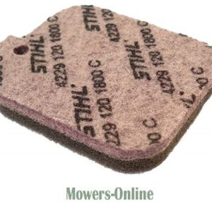 Abrasive sanding sheet for mower maintenance