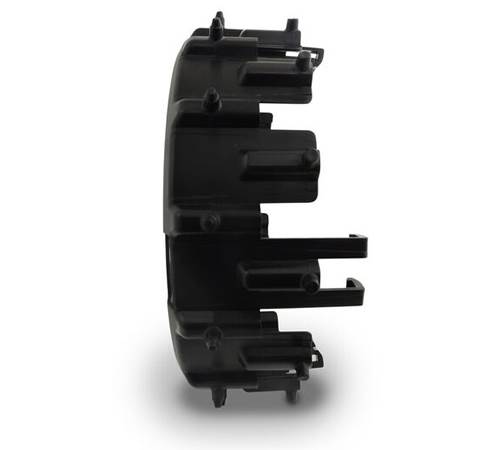 5rcq0phpgo0.jpg - Mowers Online Black plastic distributor cap with terminals.