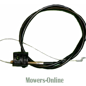 Lawn mower engine stop cable assembly