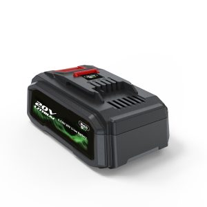Cordless drill battery pack with charging indicator
