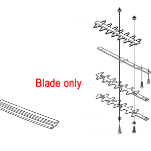 Replacement lawn mower blade assembly parts diagram