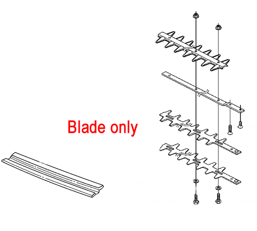 buevvlluzcf.png - Mowers Online Replacement lawn mower blade assembly parts diagram