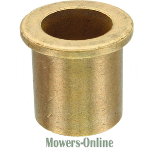 Brass sleeve bushing for lawn mower equipment