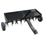 dk3fom5wxxk.jpg - Mowers Online Tow-behind lawn aerator with spikes and wheels