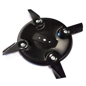 Drone propeller hub with four black arms attached