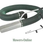 P - Mowers Online Flexible vacuum hose with metal nozzle attachment