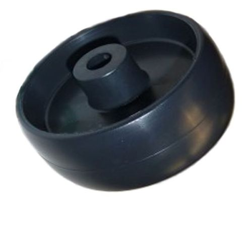 gawvfsndxlf.png - Mowers Online Black rubber wheel or pulley for lawn mower