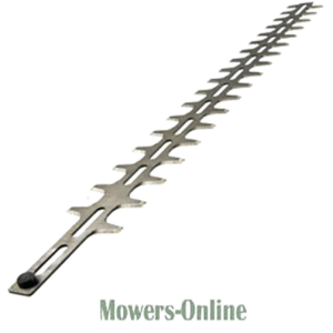 Hedge trimmer blade attachment for pole saw