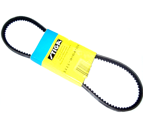 gz4qcft50fz.png - Mowers Online Automotive serpentine belt with yellow label band