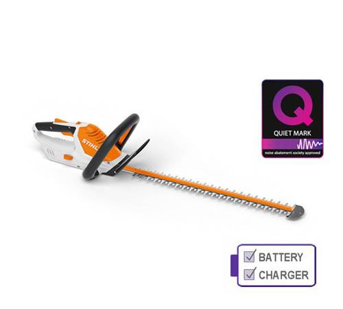 insmiz2fgbe.jpg - Mowers Online Cordless hedge trimmer with battery and charger