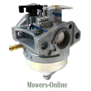 Carburetor assembly for small engine mower