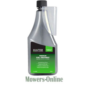 Hayter Premium Fuel Treatment bottle