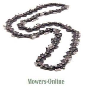 Chainsaw chain loop for lawn mower