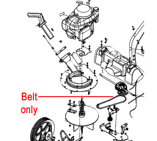 p2su2mkxqrm.png - Mowers Online Small engine lawn mower parts diagram belt