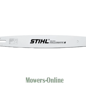 STIHL chainsaw bar with guide plate assembly