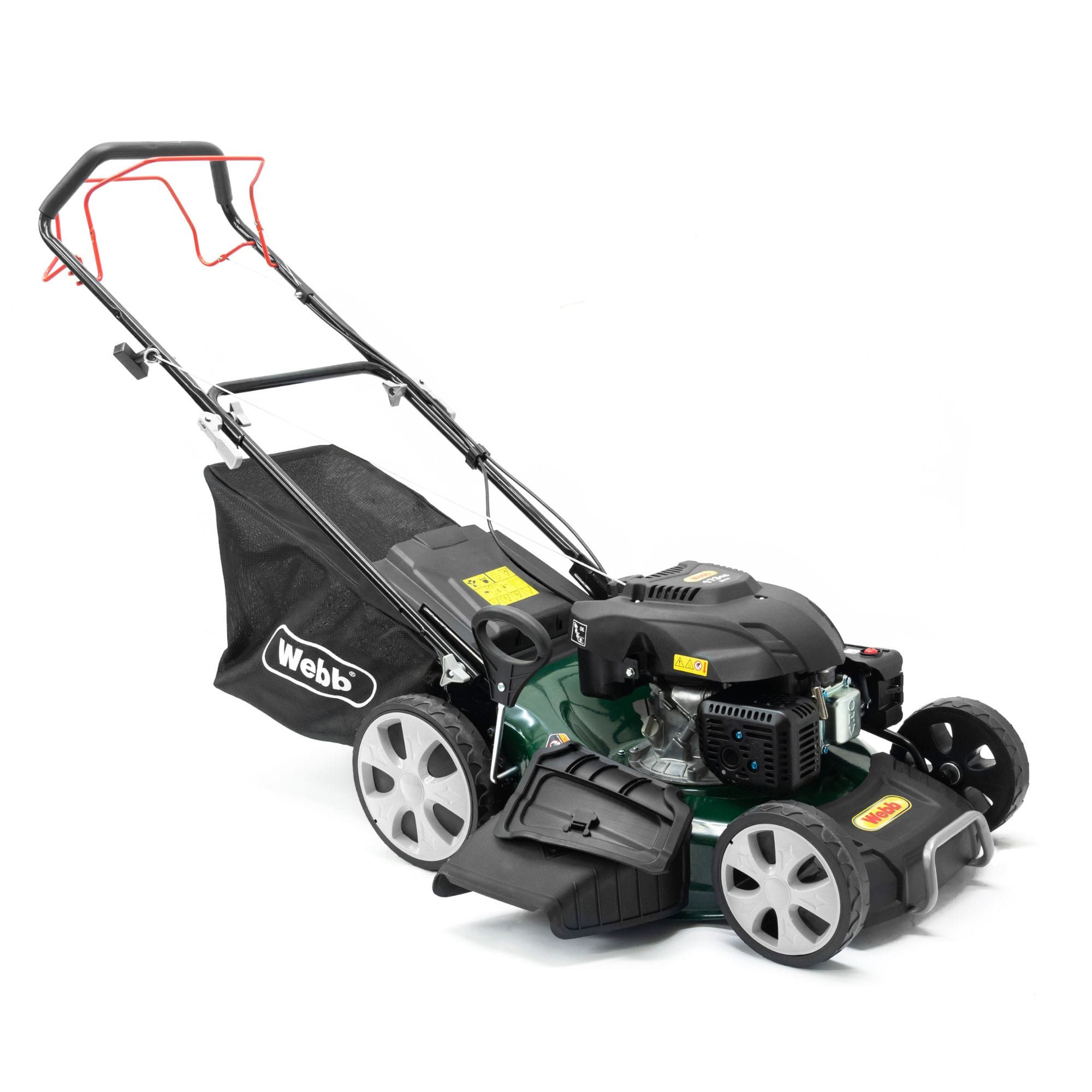 rygdwpheca4.jpg - Mowers Online Petrol-powered push lawnmower with grass bag