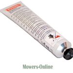 Tube of grease lubricant with application nozzle