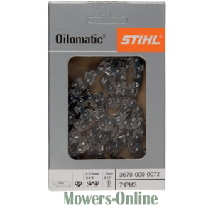 Stihl Oilomatic chainsaw chain 3670 000 0072