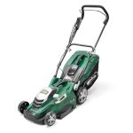 v4tkaiw41wh.jpg - Mowers Online Green cordless electric lawn mower with handle