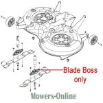 P - Mowers Online Lawn mower blade boss replacement part diagram