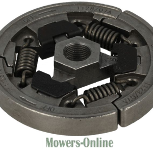 Clutch assembly with springs and hex nut
