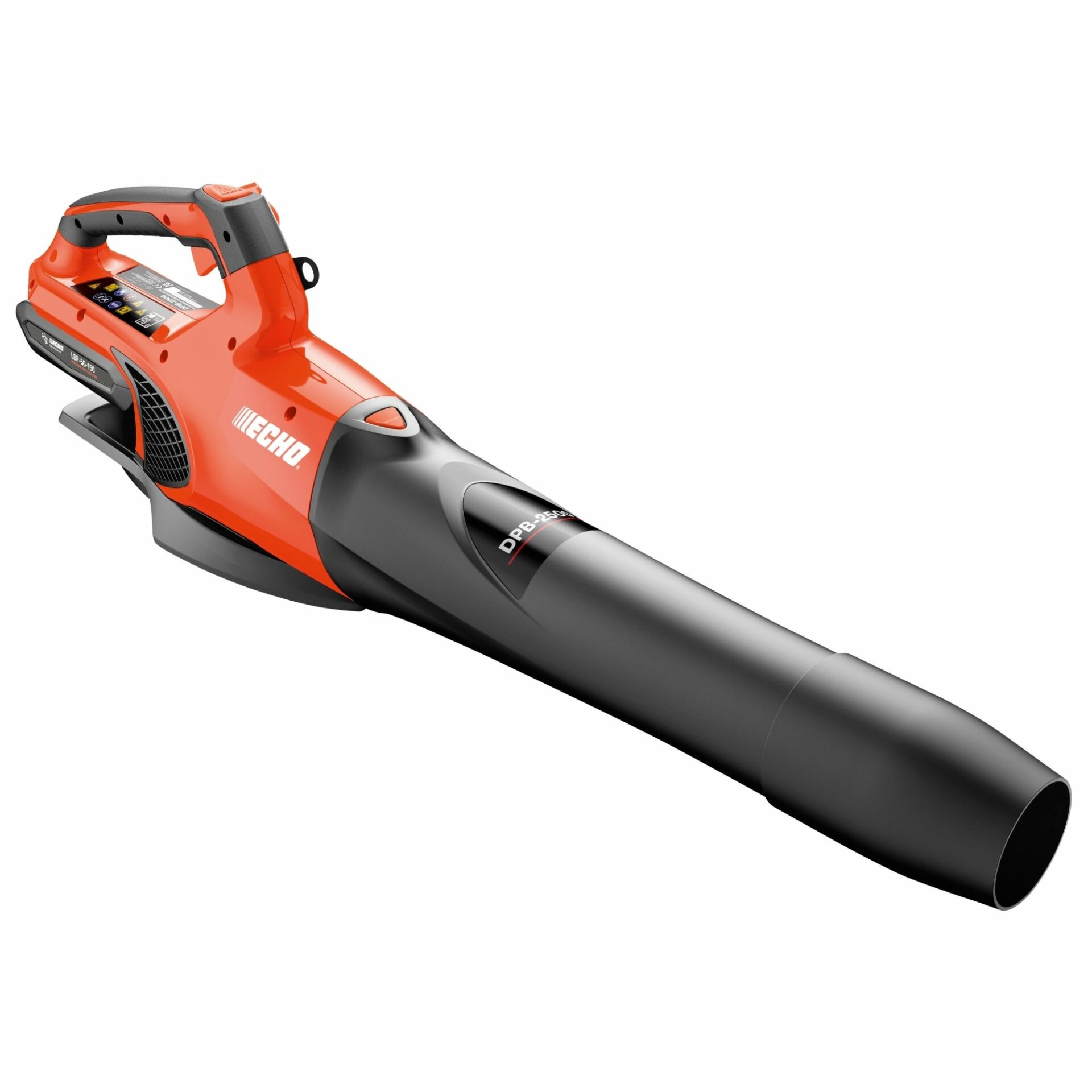 yyf0uyahc1z.jpg - Mowers Online Cordless leaf blower with orange and black design