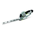 Electric hedge trimmer with dual blades